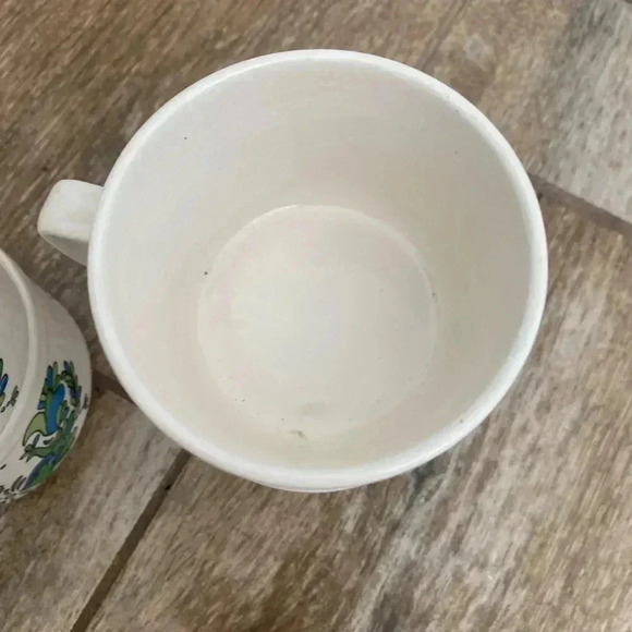 Sacavem Portugal MCM Vintage Retro Tea Cups - Picture 4 of 7